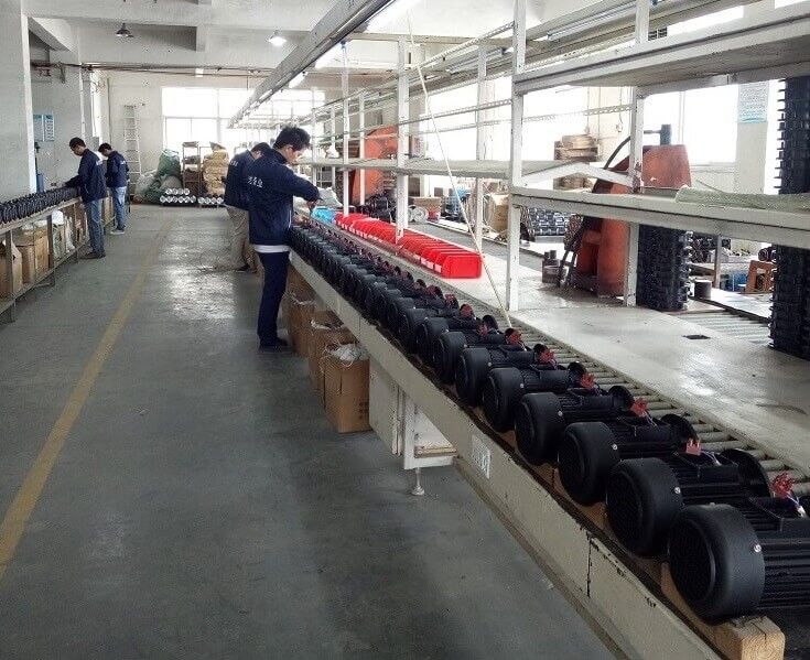 Fuan Zhongzhi Pump Co., Ltd. dây chuyền sản xuất