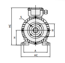Động cơ trục rỗng 7KW với AR Interpump cho m&aacute;y sạch thương mại 9