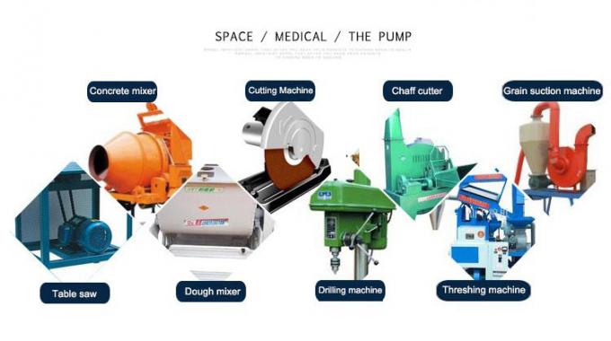 Động cơ điện AC đơn pha 2,2KW 3HP 380V 50HZ 2300 v&ograve;ng quay / ph&uacute;t Khung nh&ocirc;m k&iacute;n chống nổ 110V Động cơ bơm 5KW 4