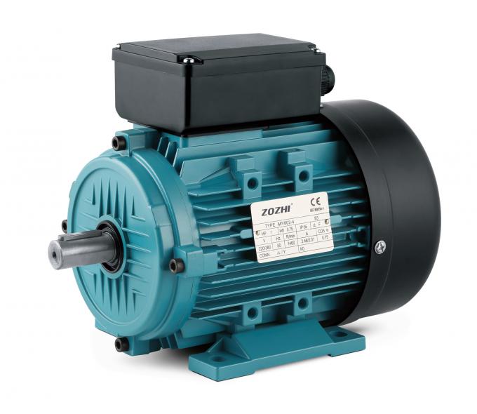 Động cơ cảm ứng đơn pha 1hp 0,75kw 220V 1500rpm cho m&aacute;y n&eacute;n kh&ocirc;ng kh&iacute; k&iacute;n 0
