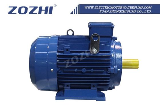 Động cơ không đồng bộ ba pha hiệu suất cao ZOZHI 0.55KW 380V/440V 50Hz/60Hz 1430RPM IP44 Chống nước Kiểu lắp mặt bích IE2 cho