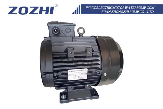 ZOZHI Sức mạnh cao ba giai đoạn 3KW chống nước Asynchronous 3HP 220V AC Aluminum Housing Flange Mounting IE2 hiệu quả động cơ